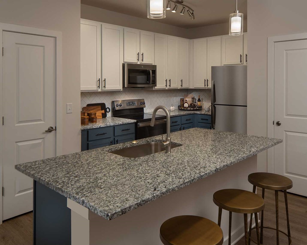 Chef-Inspired Kitchens Feature Stainless Steel Appliances at The Corwyn South Point, Georgia