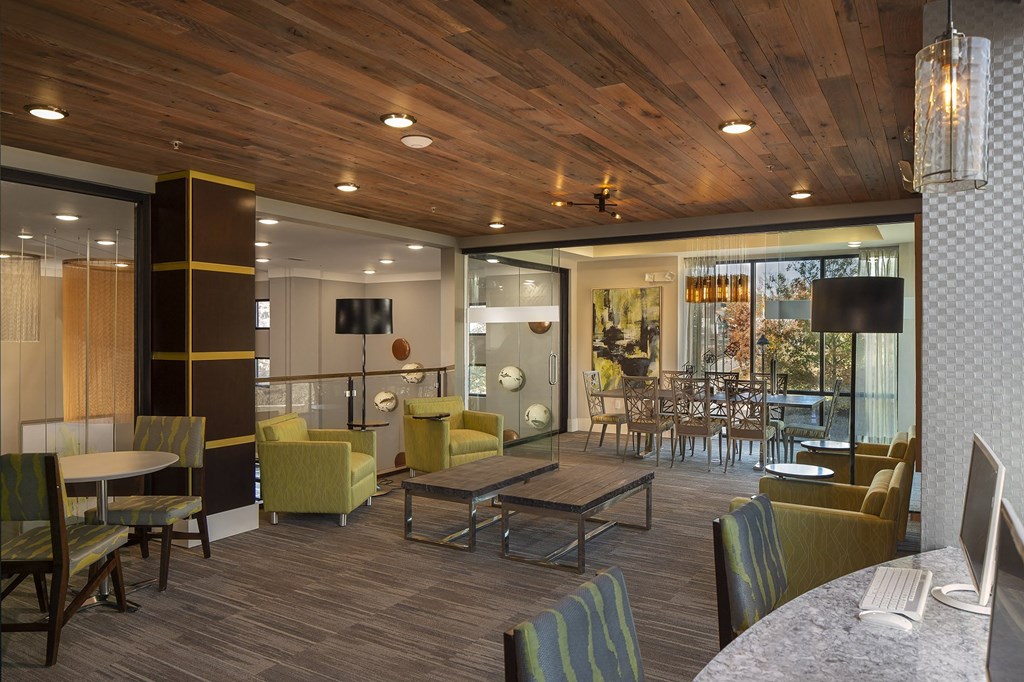 Clubhouse Interior at The Cliftwood, Sandy Springs, 30328