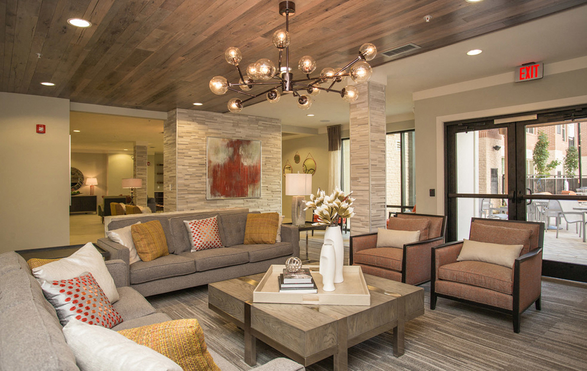 Ample Sitting Space In Clubhouse at The Cliftwood, Sandy Springs