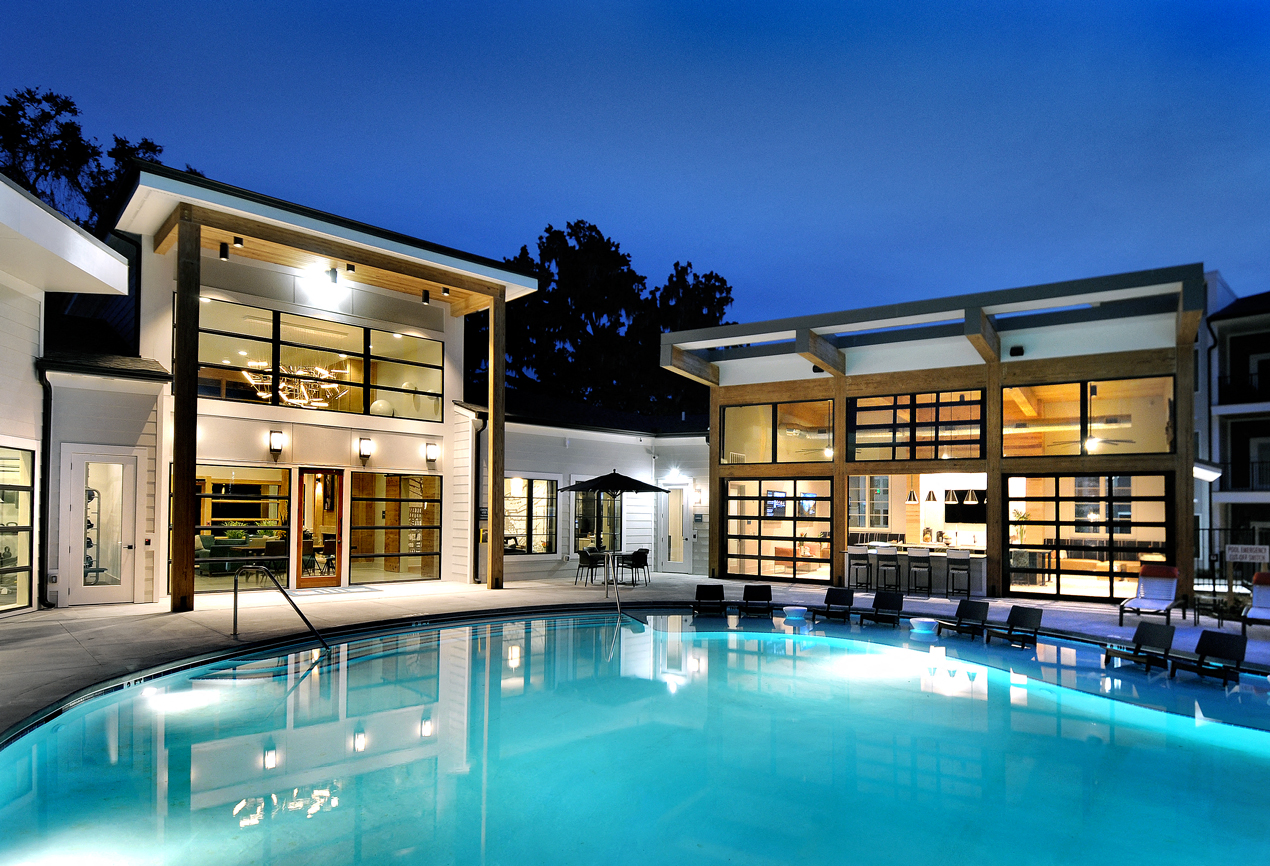 Pool Alongside Property at The Ellis, Savannah