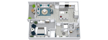 A1 Floor Plan at Estero Parc, Estero, Florida