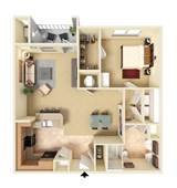 1-bedroom apartment at Riverside Parc Apartments in Atlanta