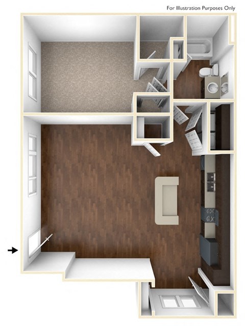 a floor plan image of the vineyards at hammock ridge apartments in clermont,