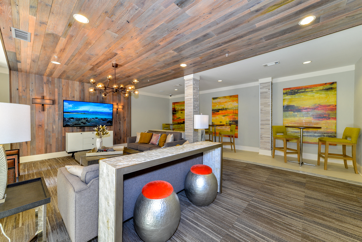 Clubhouse With Ample Sitting And Television at The Cliftwood, Sandy Springs