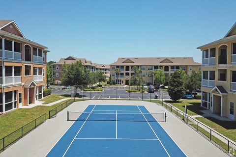 Updated tennis courts, The Columns at Cypress Point, 4330 Point Cypress Blvd,, Wesley Chapel, Florida 33545