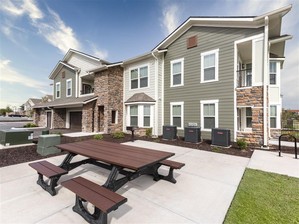 our apartments offer a patioat Verso Apartments, Davenport