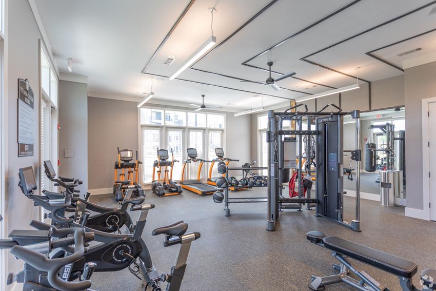 Fitness Center Fitness Center at The Columns on Main, Tennessee, 37174 - Photo Gallery