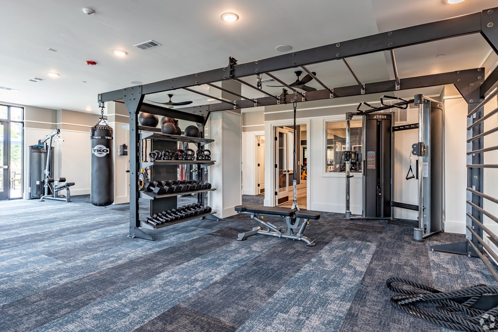 Modern Fitness Center at The Corwyn South Point, Georgia