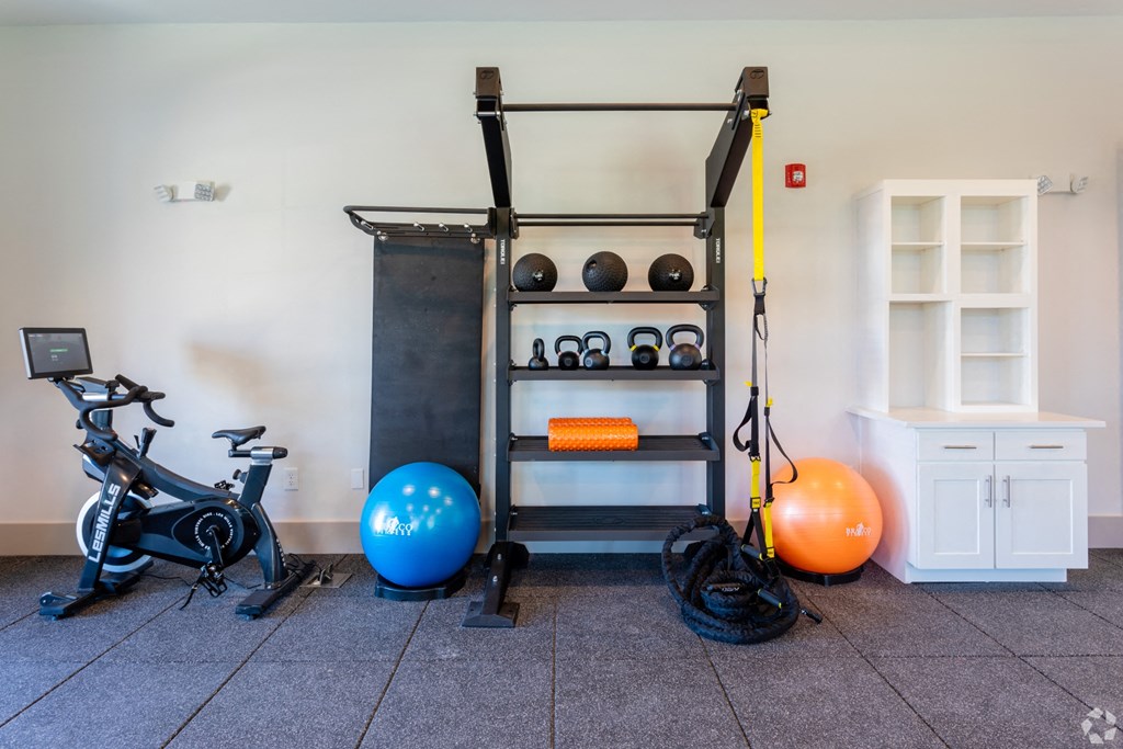 Fitness Center With Modern Equipment at Estero Parc, Estero