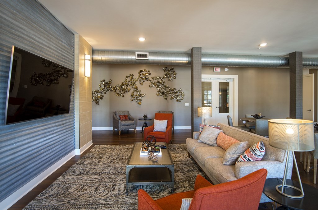 Lounge With TV at The Factory at Garco Park, South Carolina, 29405