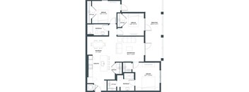 C1 Floor Plan at Makara Orlando, Orlando, 32817