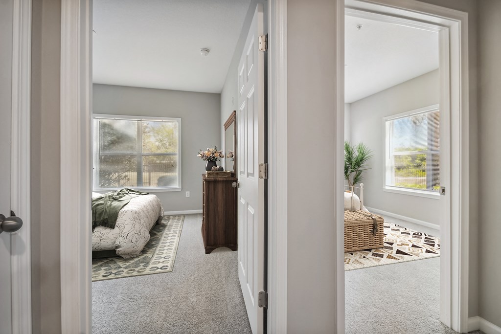 renovated bedrooms view