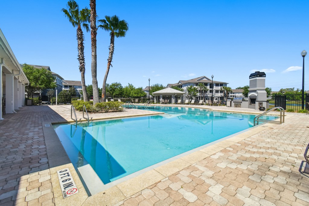 take a dip in our resort style swimming pool