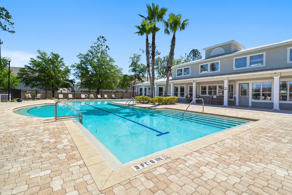 take a dip in our resort style swimming pool