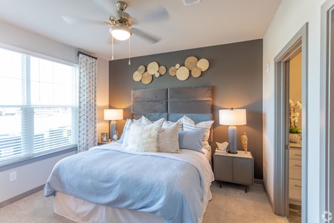 Master Bedroom at The Columns on Main, Spring Hill