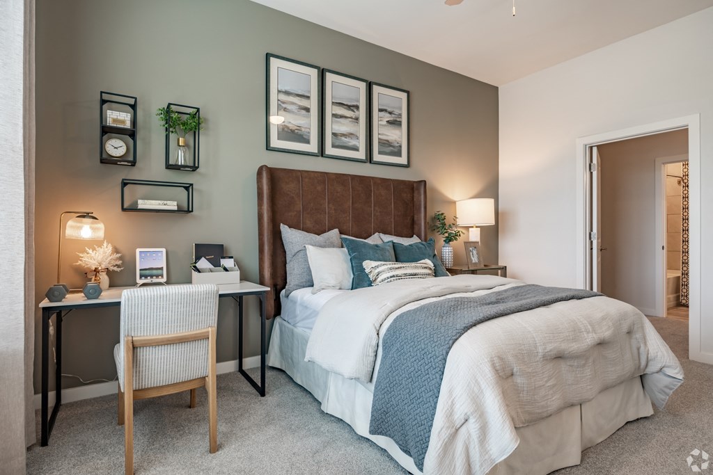 Model Bedroom at The Corwyn South Point, McDonough