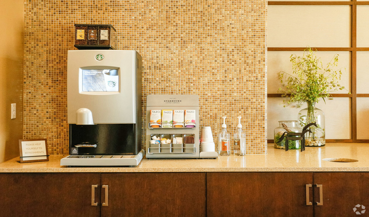 Coffee Bar with Starbucks machine, The Columns at Shadow Creek Ranch, 77584