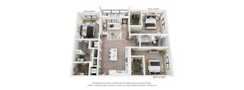 the outlook floor plan of 4 bedroom 2400 sq ft