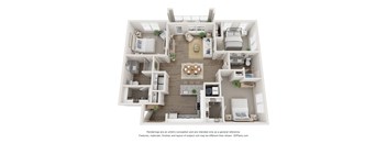 bedroom floor plan an open concept layout with a large bedroom