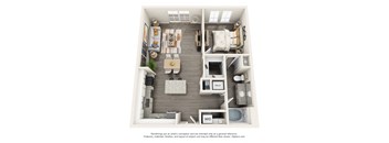 A4- HALSTON Floor Plan at The Factory at Garco Park, North Charleston