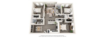 C1- Sedgwick Floor Plan at The Factory at Garco Park, North Charleston, SC