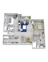 1355 sq.ft. 3 bedroom 2 bathroom C 1355 sq.ft. 3 bedroom 2 bathroom C at The Columns at Westchase, Texas, 77042