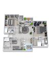 692 sq.ft. 1 bedroom 1 bathroom G 692 sq.ft. 1 bedroom 1 bathroom G at The Columns at Westchase, Houston, TX, 77042