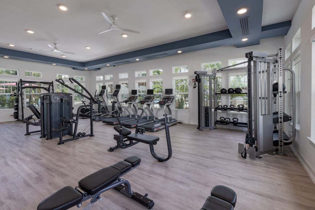Modern Fitness Center at Makara Orlando, Orlando, Florida