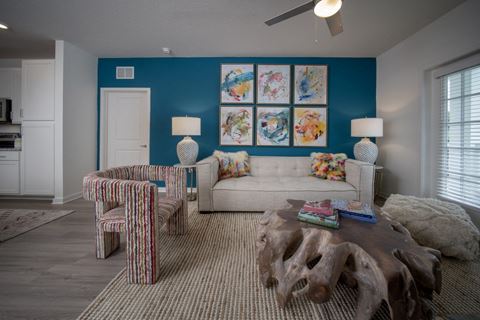Living Room Interior at Makara Orlando, Orlando, 32817