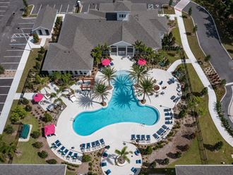 Aerial View Of Pool Aerial View Of Pool at Makara Orlando, Orlando, FL, 32817