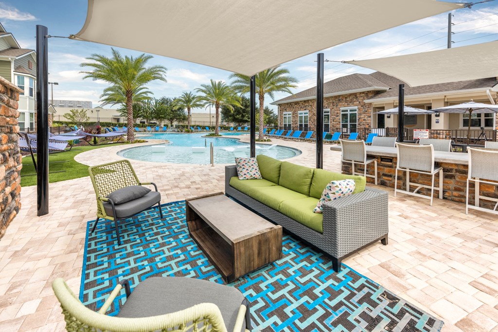  swimming pool at Verso Apartments, Davenport
