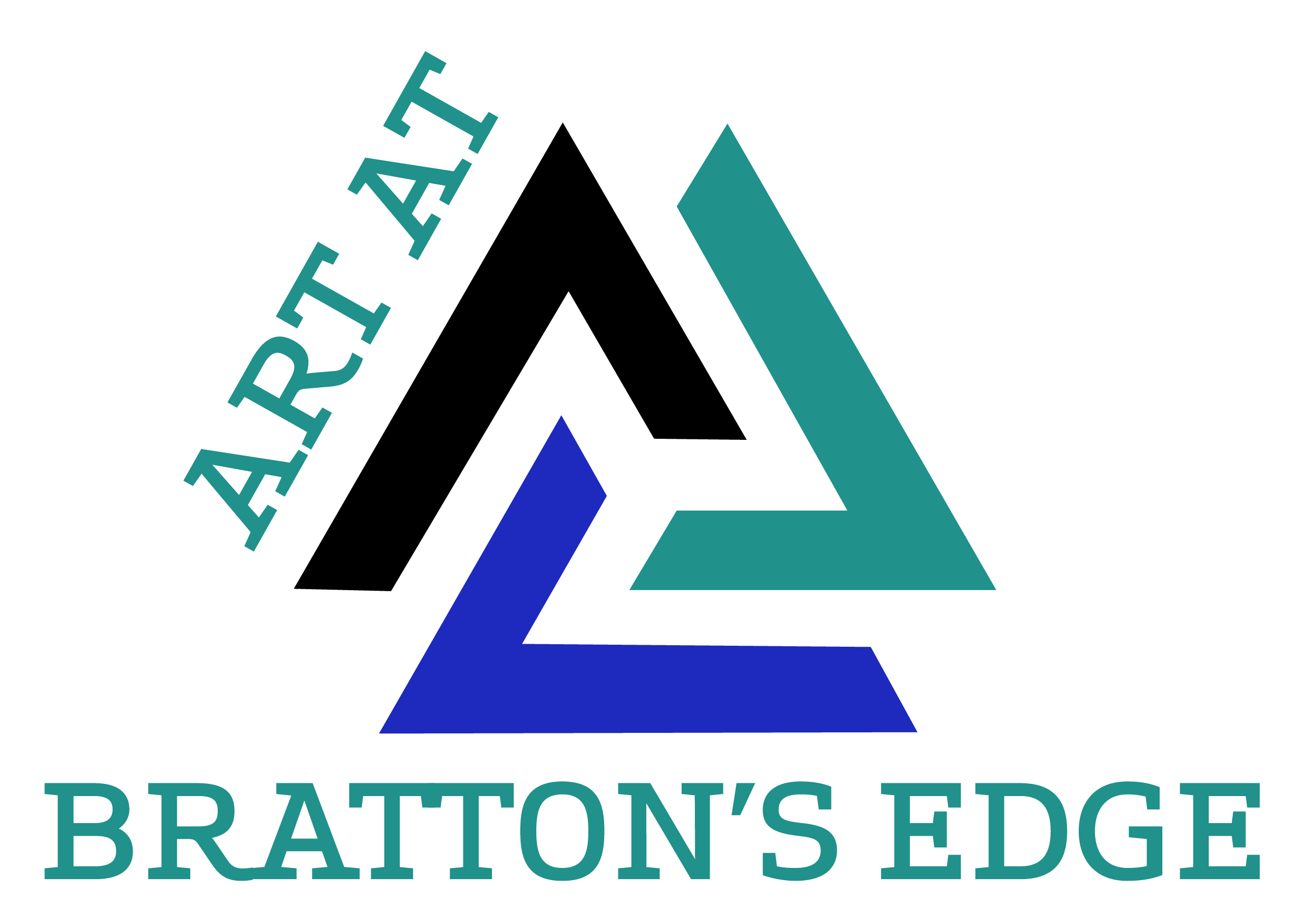 A logo with the text "Art at Bratton
