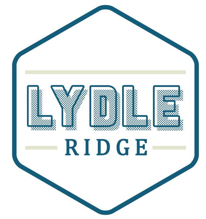 A logo with the text "LYDLE RIDGE" in the center.