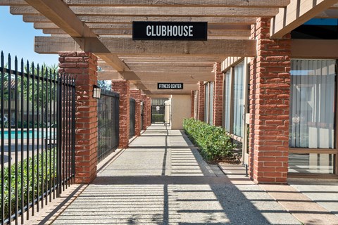 the building where the club house is located