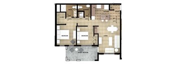 2 Bedrooms