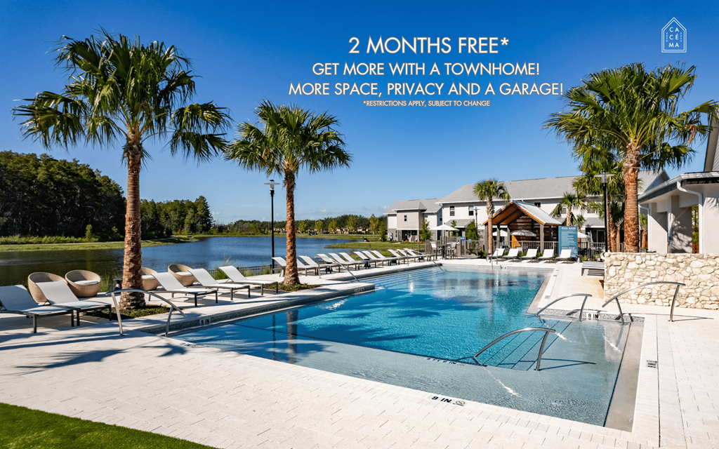 2 months free get more with a tombstone more space park and a garage