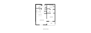 A black and white image of a 68-plex plan.