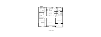 A black and white image of a 68-Plex Plan 4 layout.