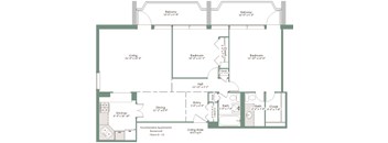 Two Bed One and a Half Bath