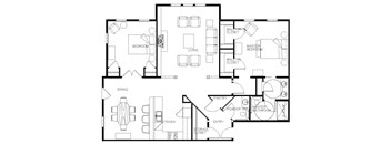 Quail 2 Bedroom 2 Bath