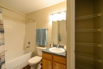 Addison Landing Model Bathroom
