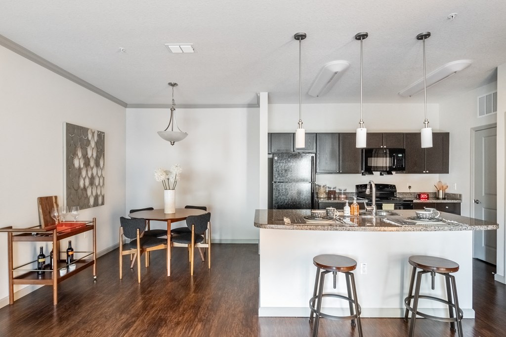 Valrico Station Dining Room and Kitchen Area