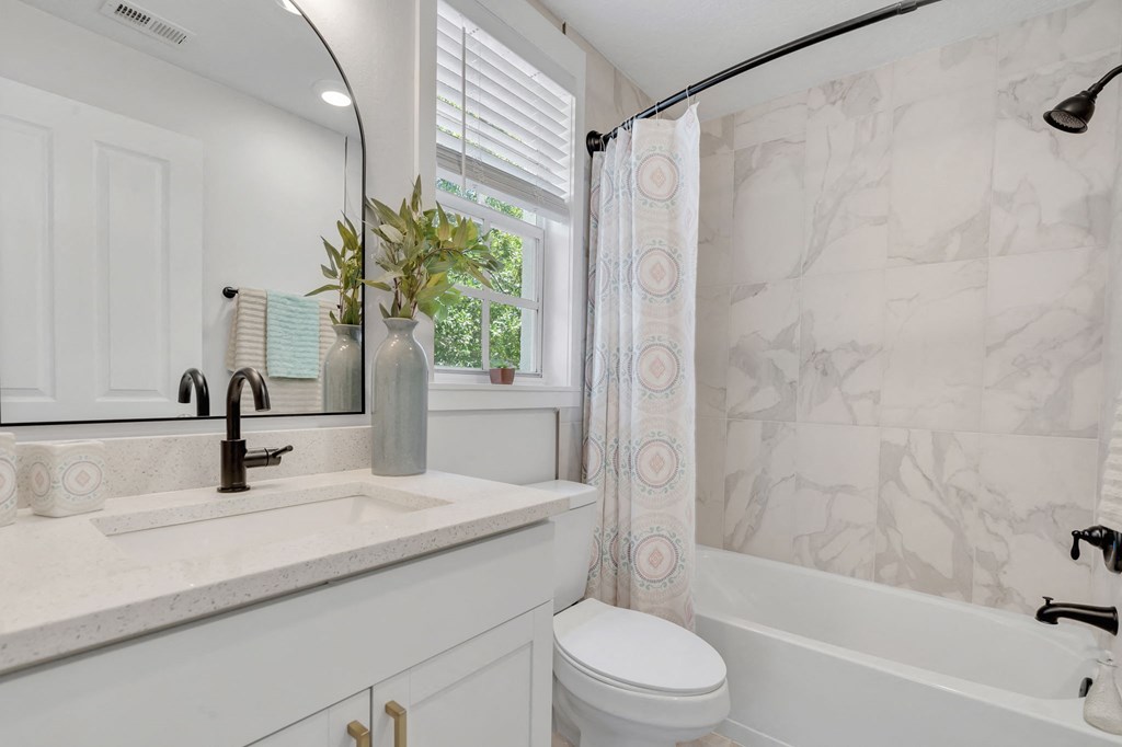 Fully Renovated Master Bathroom