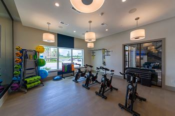 Ciel Luxury Apartments | Jacksonville, FL | Yoga, Spin, & TRX Training Zone