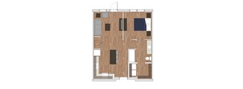 Ambar Trail | 1 Bed 1 Bath 674 sq. ft. | Homestead, FL