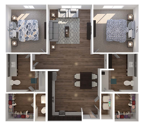 Lofts at Brooklyn |Downtown Jacksonville FL | Lofts at Brooklyn |Downtown Jacksonville FL | Floor Plan