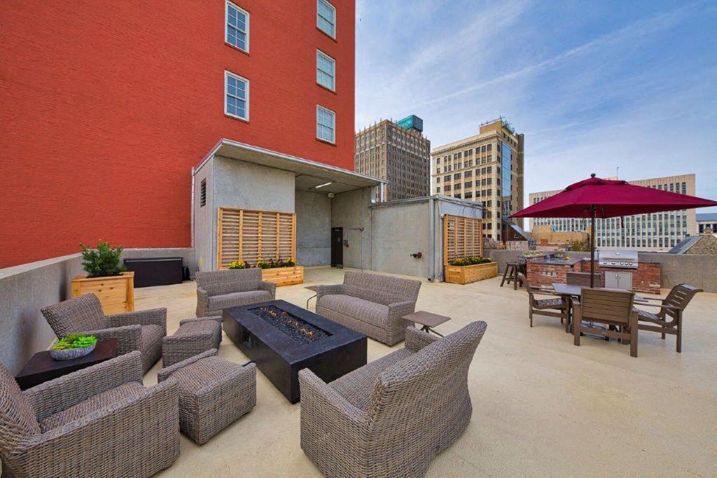 The Carling Apartments Rooftop Lounge