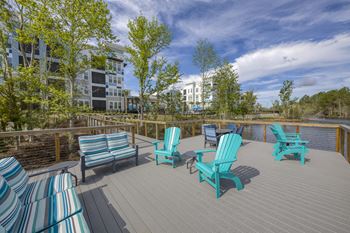 Ciel Luxury Apartments | Scenic Lake with Boardwalk