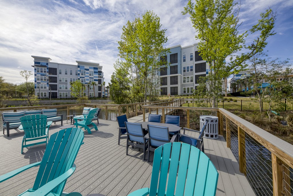 Ciel Luxury Apartments | Scenic Lake with Boardwalk