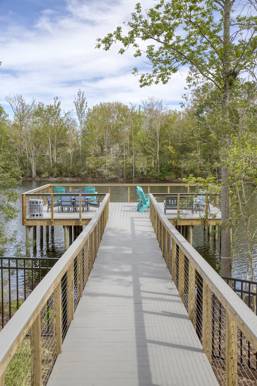 Ciel Luxury Apartments | Scenic Lake with Boardwalk